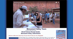 Desktop Screenshot of monumentvalleytours.net